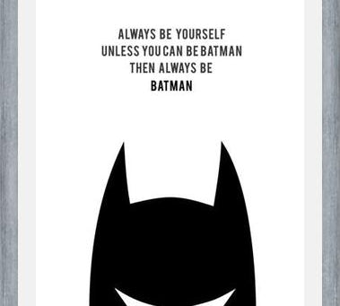 Cuadro Be Batman