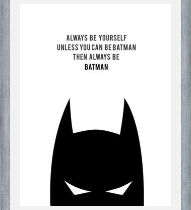 Cuadro Be Batman