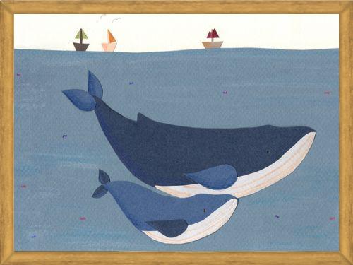 Cuadro Ballenas