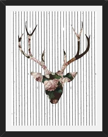 Cuadro Deer in Bloom