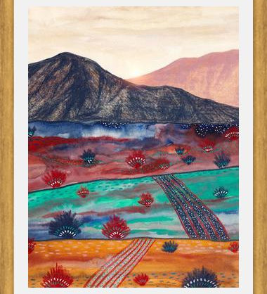 Cuadro Boho Hills In The Sunset