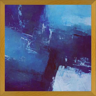 Cuadro Geometric in Blue and Purple