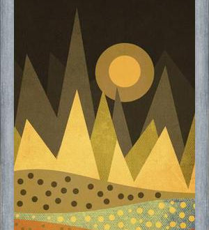Cuadro Geometric landscape 02