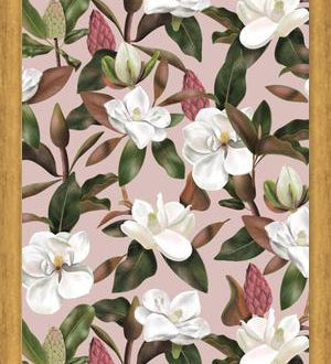 Cuadro Magnolias Pink Pattern