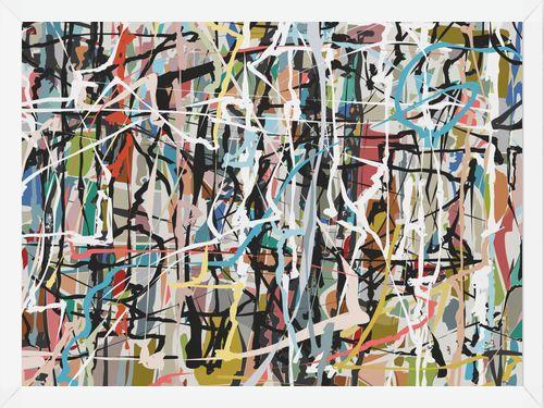 Cuadro Pollock wink 6