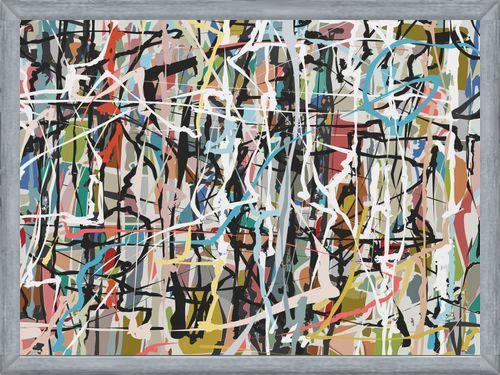 Cuadro Pollock wink 6