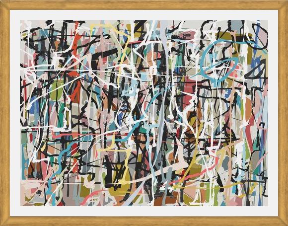 Cuadro Pollock wink 6