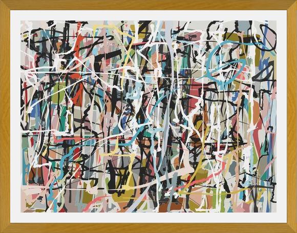 Cuadro Pollock wink 6