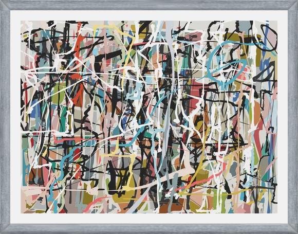 Cuadro Pollock wink 6