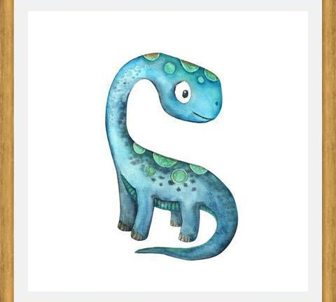 Cuadro Brontosaurio