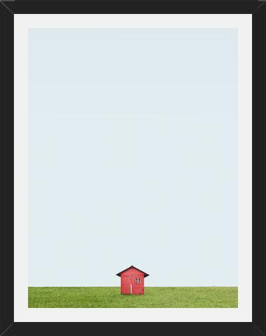 Cuadro Casa roja