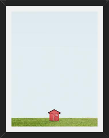 Cuadro Casa roja