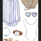 Cuadro BEACH OUTFIT