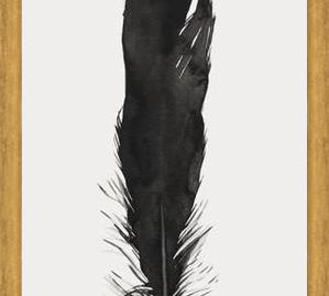 Cuadro Pluma Acuarela 1