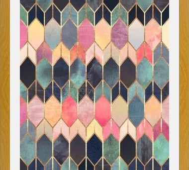 Cuadro Stained Glass 3