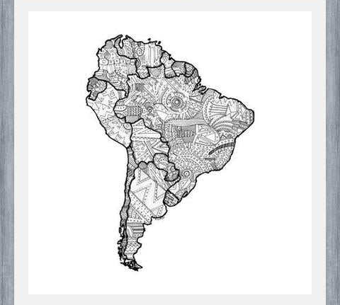 Cuadro Sudamérica