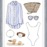 Cuadro BEACH OUTFIT