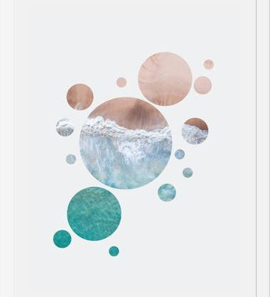 Cuadro Ocean Planets