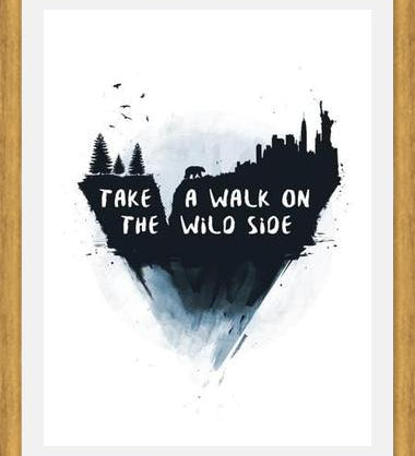 Cuadro Walk on the Wild Side