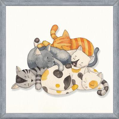 Cuadro Siesta Gatuna