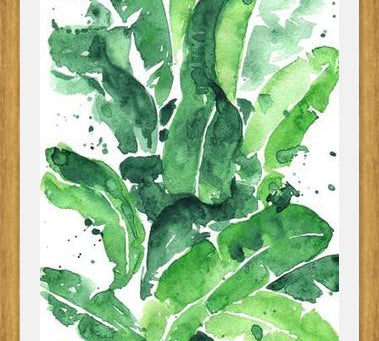Cuadro Tropical Green 1