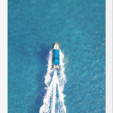 Cuadro La lancha con techo mar