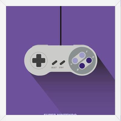 Cuadro Videojuego Super Nintendo