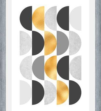 Cuadro Gold Circles