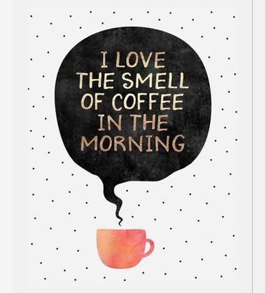 Cuadro Coffee in the Morning
