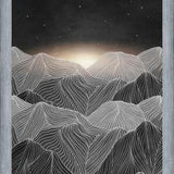 Cuadro Lines in the mountains XIX