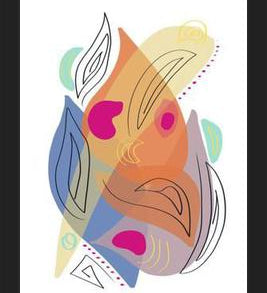 Cuadro Modern minimal forms 21