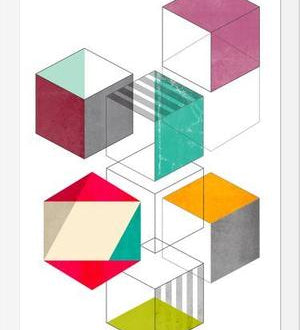 Cuadro Cubes 1
