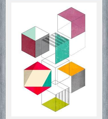 Cuadro Cubes 1