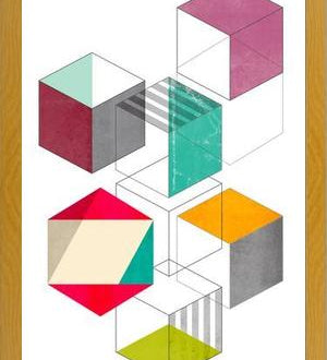 Cuadro Cubes 1