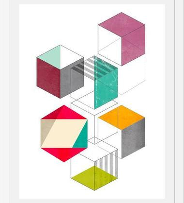 Cuadro Cubes 1