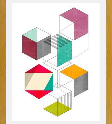 Cuadro Cubes 1