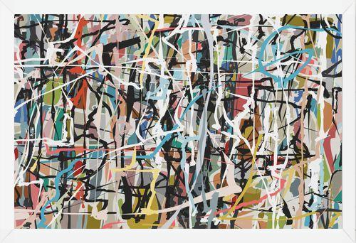 Cuadro Pollock wink 7