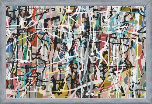 Cuadro Pollock wink 7