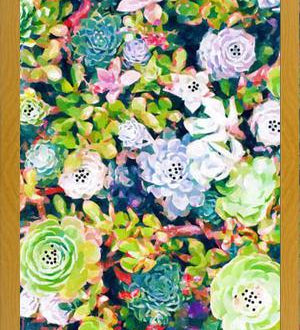Cuadro Watercolor Succulents