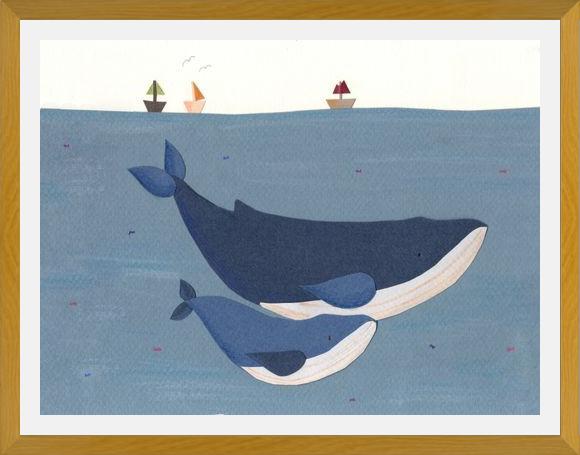 Cuadro Ballenas