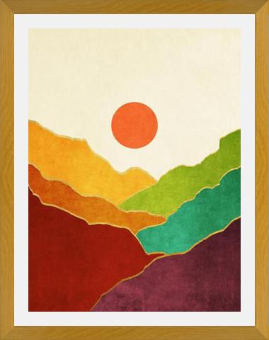 Cuadro Minimal Landscape 11
