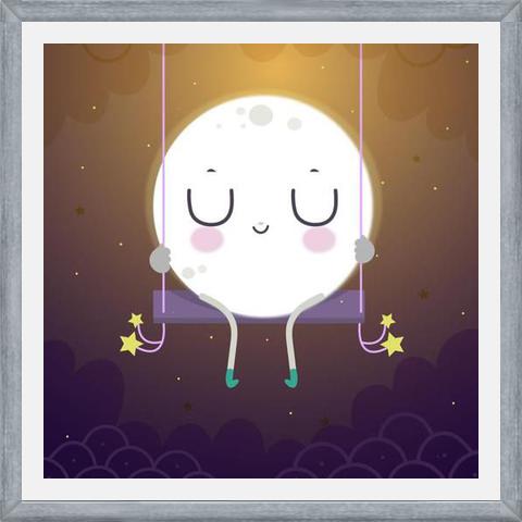 Cuadro Buenas noches dijo la luna