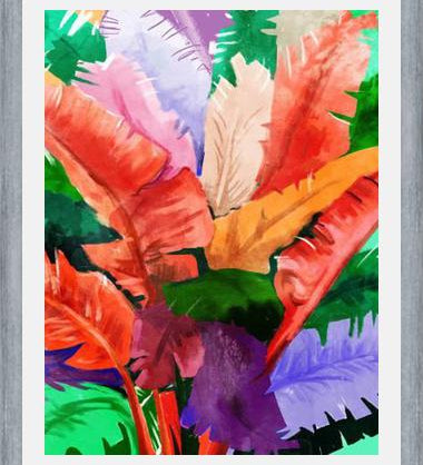 Cuadro Banana Tree