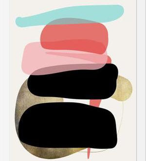 Cuadro Modern minimal forms 1