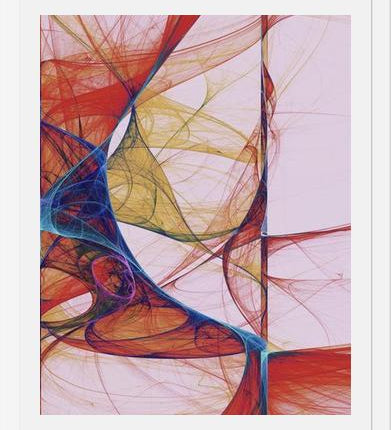 Cuadro The Fractal Dance 1