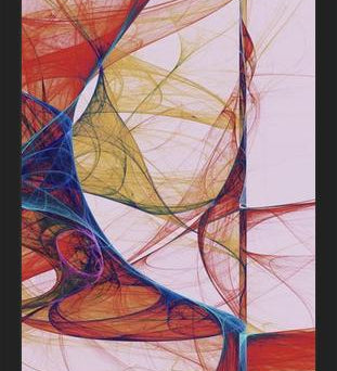 Cuadro The Fractal Dance 1