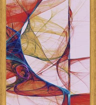 Cuadro The Fractal Dance 1