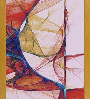 Cuadro The Fractal Dance 1