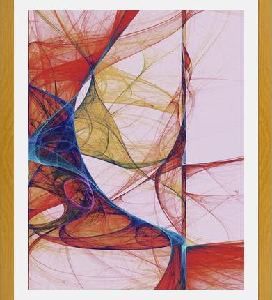 Cuadro The Fractal Dance 1