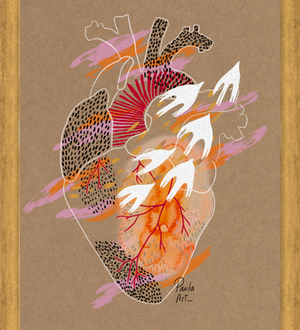 Cuadro Del corazón al corazón